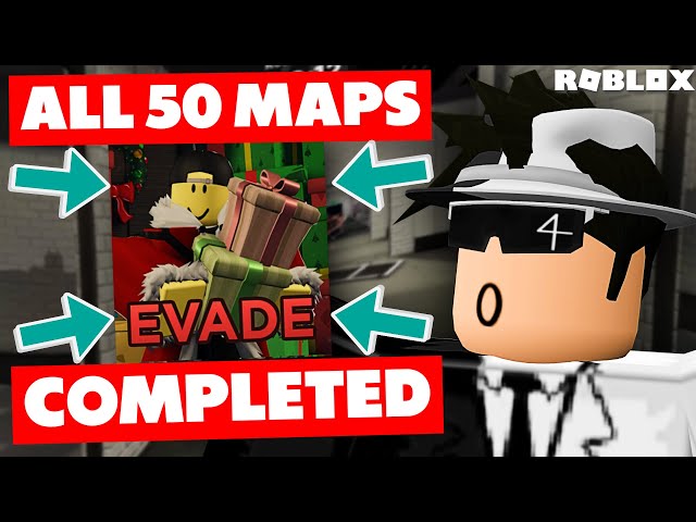 Rating ALL 50 MAPS in EVADE ROBLOX (TIPS AND TRICKS MAP GUIDE) 